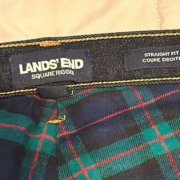 LANDS END  SQUARE RIGGER SIZE 36 JEANS - Picture 5 of 11